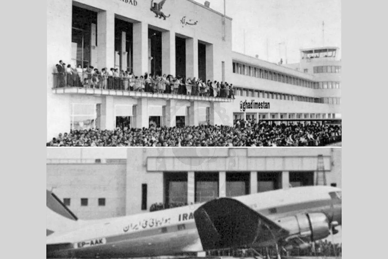 افتتاح فرودگاه مهرآباد