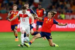 خلاصه دیدار تیم ملی اسپانیا و ترکیه