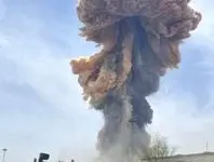 انفجار در بندر شهید رجایی بندرعباس+فیلم